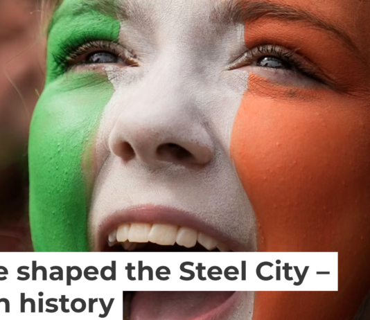 Tens of thousands of locals will line Grant Street in downtown Pittsburgh for the annual St. Patrick’s Day Parade on March 14, 2026. AP Photo/Erin Hooley